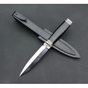 ЧОРНИЙ РУБІЖ авторський ніж ручної роботи Fomenko Knifes, сталь - N690, 61-62 HRC. Photo 3